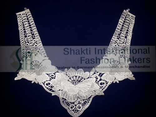 Polyester Floral Neck Patches