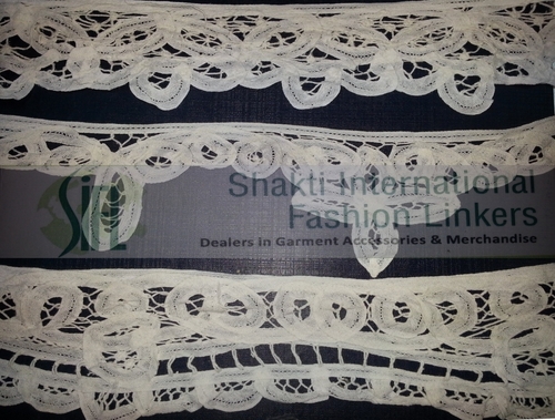 White Batten Bourgh Laces