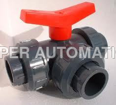 3 Way PVC Ball Valve By SUPER FASTENERS INDUSTRIES