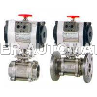 Ball Valve With Actuator - Application: Industrial Automation