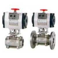 ball valve with actuator