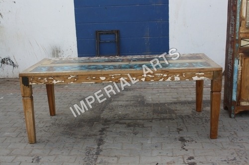 Reclaimed Wooden Furniture - Reclaimed Teak, Varied Dimensions | Hand-Carved, Eco-Friendly, Stylish, Durable, Contemporary Design