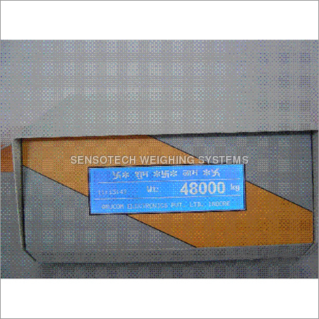 Alpha Numeric Weight Indicator