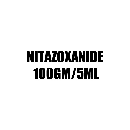 Nitazoxanide 100Gm 5Ml