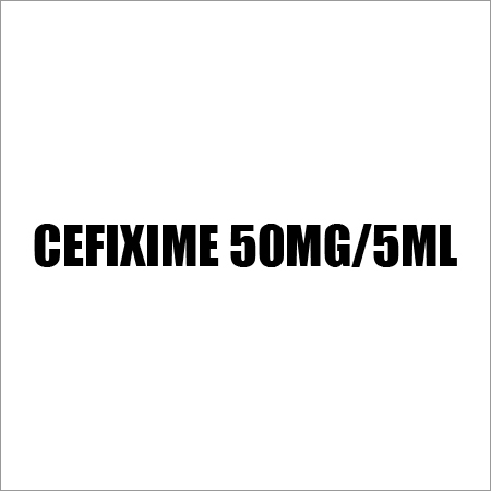 Cefixime 50Mg 5Ml
