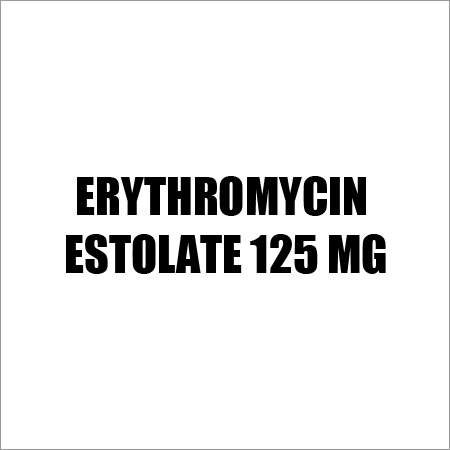 Erythromycin Estolate 125 Mg