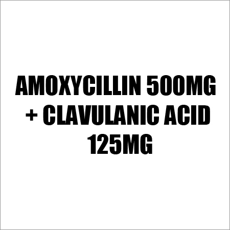 Amoxycillin 500Mg Clavulanic Acid 125Mg
