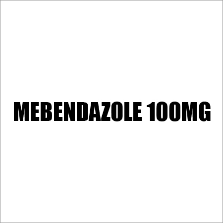Mebendazole 100Mg