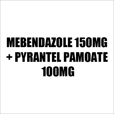 Mebendazole 150Mg Pyrantel Pamoate 100Mg