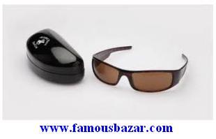 Polo Shades - Plastic Frame 145x55x45 mm, Brown Polycarbonate Lens, UV400 Protection, Lightweight Durable Design