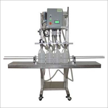 Liquid Filling Machine 4 Head Gravity Filler