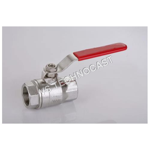 1 Piece Screwed End Full Bore Ball Valves