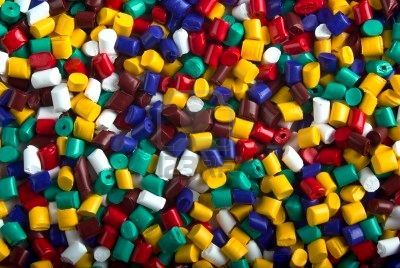 Multicolor Recycled ABS Granules