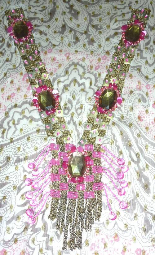 V neck kaftans