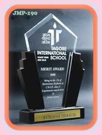 Acrylic Transparent Glass Trophy