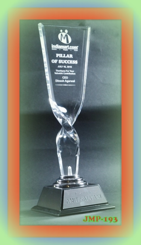 Acrylic Glass Trophy
