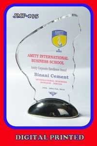 डिजिटल प्रिंटिंग के साथ ऐक्रेलिक ट्रॉफी