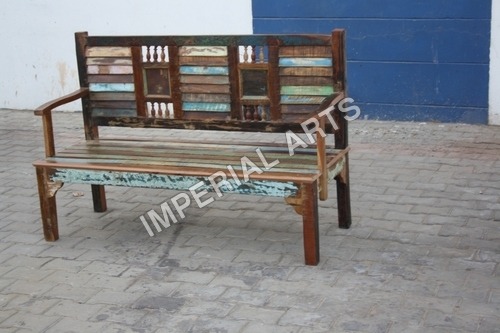 Reclaimed Wooden Bench