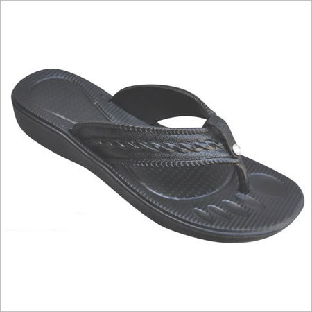 Black Casual Slipper