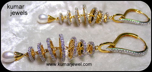 long fashion earrings.