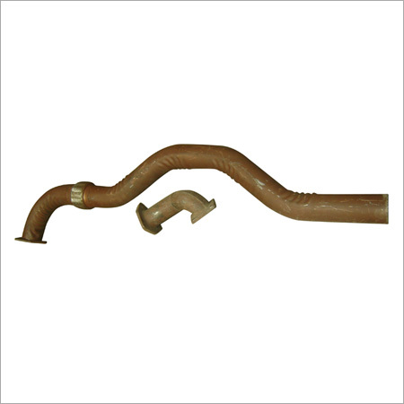 Exhaust pipe 4018 turbo with bellow