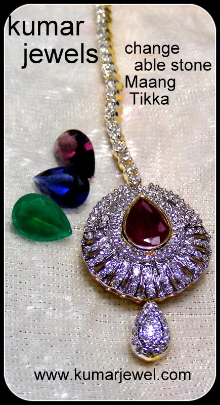 maang tikka.