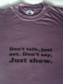 Pouch Round Neck - Cotton, Large, Purple | Soft Fabric, Stylish Design, Motivational Slogan, Comfortable, Versatile