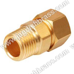 Brass Compression Male Connetor