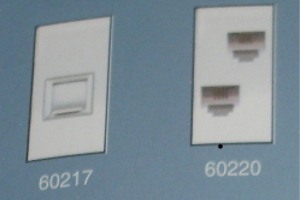 Woods telephone jacks
