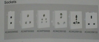 crabtree sockets