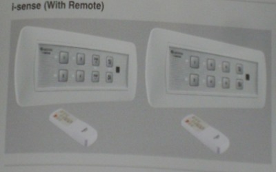 crabtree i-sense with remote