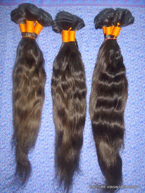 hand weft wavy hair