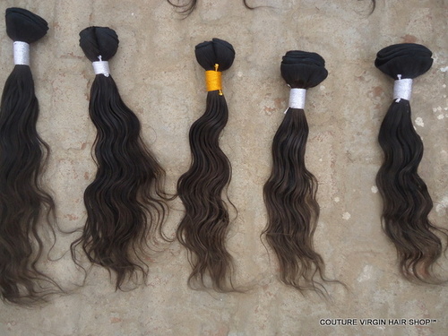 Virgin Brazilian Wavy Machine Weft
