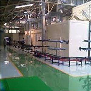 Erection of Floor Conveyors System