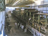 Paper Mill Machinery - Steel Material, Variable Dimensions, 1000 Kw Power, 1000 Tons Throughput | Easy Operation, High Capacity, User Friendly, Low Energy