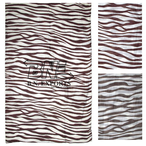 Zebra Print Scarf