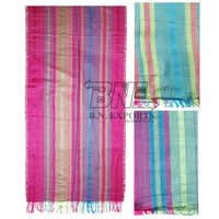 Yarn Dyed Stripe Scarves 