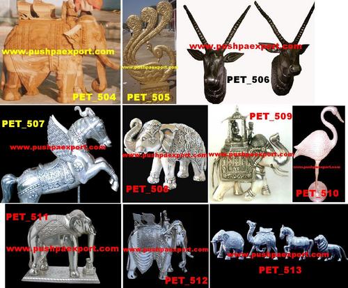 Carved Animal Statues