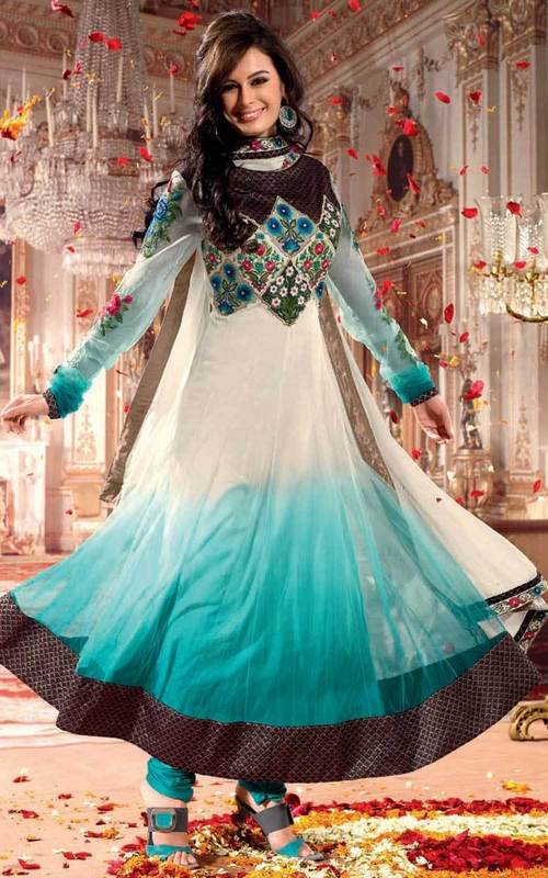 SHADED ANARKALI