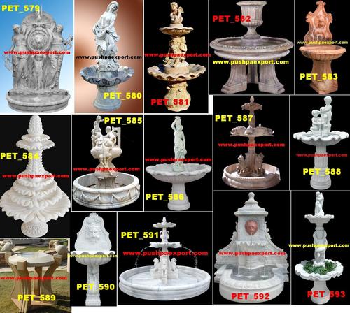 White Marble Fountains