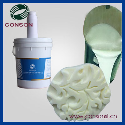 Moderate hardness mold making silicone rubber