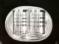 Silver Plated Stainless Steel Glass Silver Plated Stainless Steel Glass