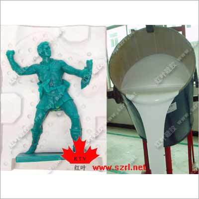 Manual mold making silicone rubber