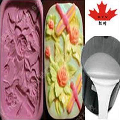 Silicon Rubber For Plaster Decorations - RTV-2 Silicone, White Liquid, Hardness 22-50A, Flexible Mold Making, Acid & Alkali Resistant, High Reproduction