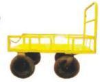 Platform Truck with Pneumatic wheel