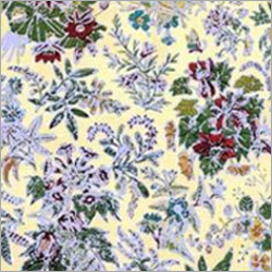 Printed crepe fabric