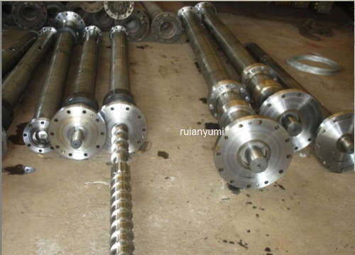Single Screw Barrel For LDPE HDPE PP Extruder