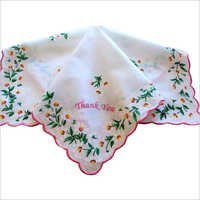 Personalized Handkerchief - 100% Cotton, Various Colors & Patterns | Easy To Clean, Perfect For Gifting, Customizable Embroideries & Styles