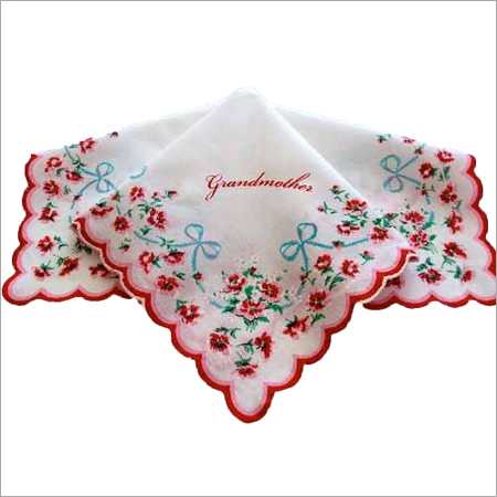 personalized ladies handkerchiefs