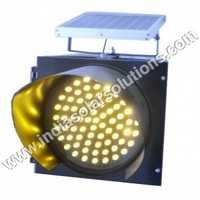 Solar Traffic Warning Light
